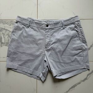 Lululemon Commission Classic Fit Short 5" Light Grey Mens Size 34